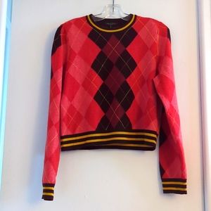 Rag & Bone Dex Argyle Sweater